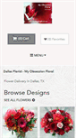 Mobile Screenshot of myobsessionfloral.com